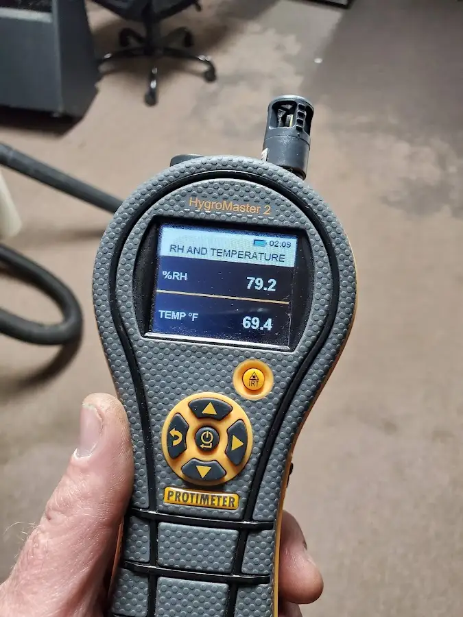 Moisture meter humidity assessment for Fire & Smoke Damage Restoration in Daly City